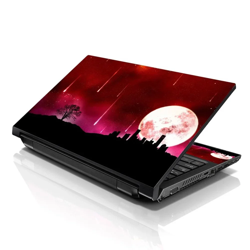 LSS 15.6 & 17.3 Inches Laptop Notebook Skin Sticker Decal - Red Earth Scenery